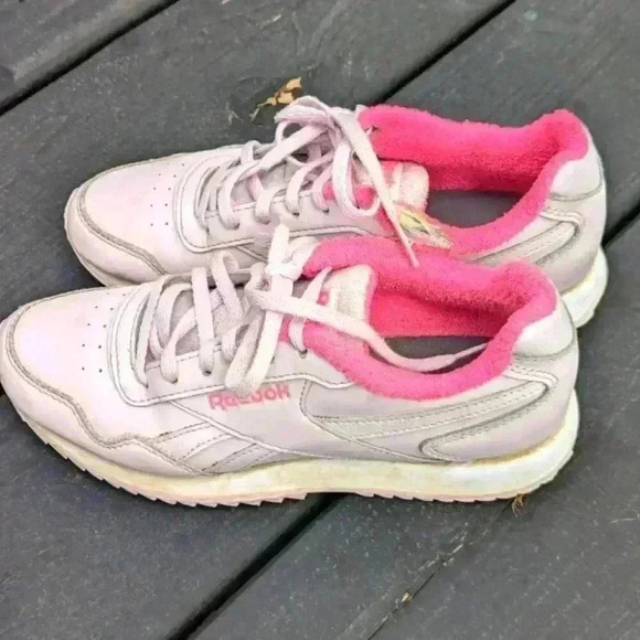 Girls Reebok Sneakers Royal Glide Ripple Rose - size 5 (big Girl) - Picture 1 of 5